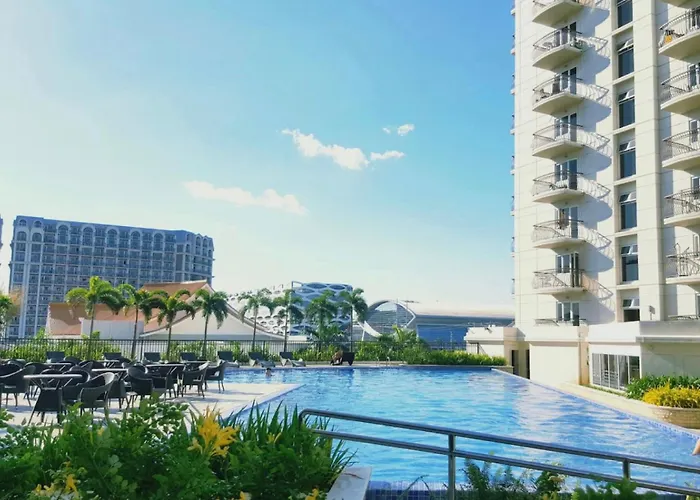 1br Solemare Aseana Moa Okada Ayala Bay Mall Cod Paranaque W/wifi Apartamento